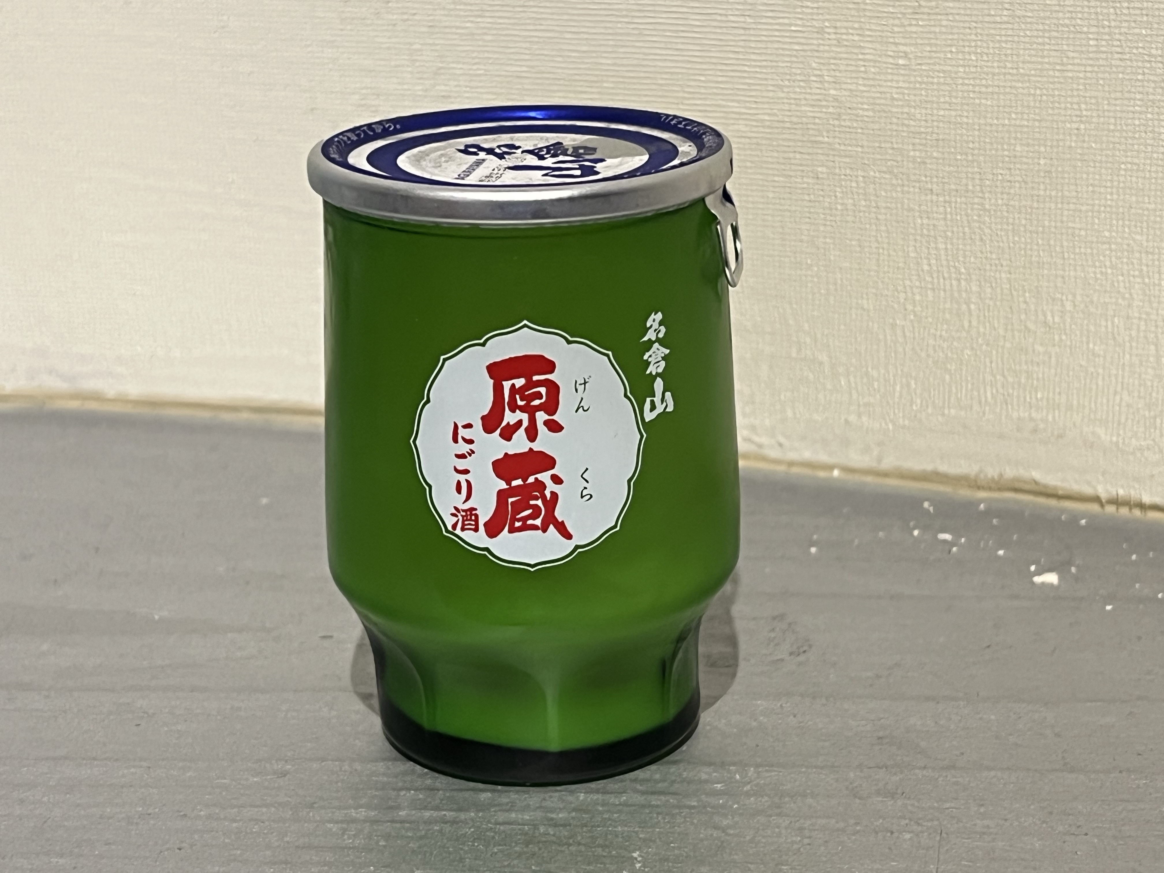 名倉山酒造、原蔵にごり酒カップを購入 / 福島 会津若松市 1918年創業