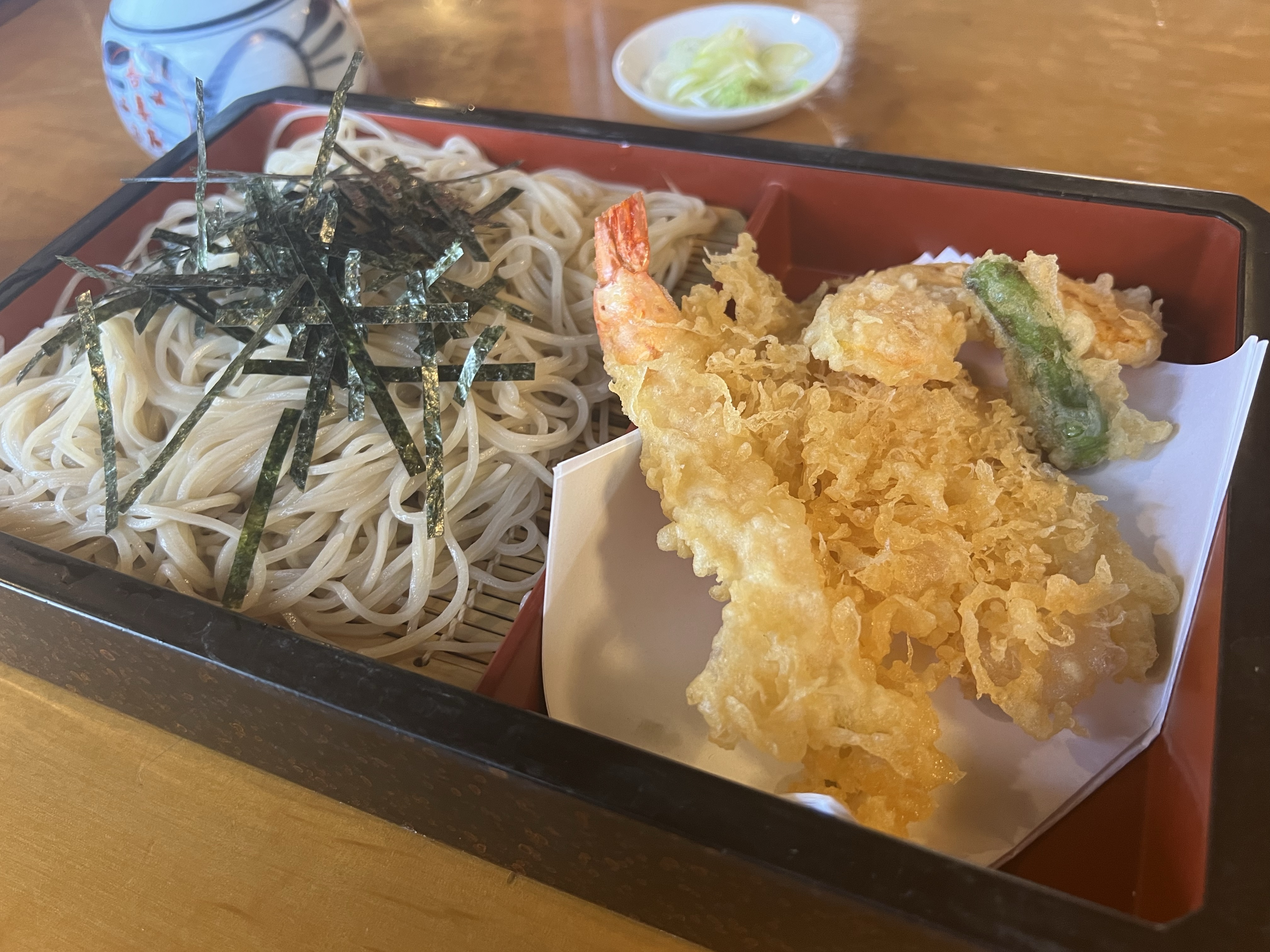 吾妻庵 総本店、天ざるを楽しむ / 茨城 土浦市 1873年創業 (明治6年